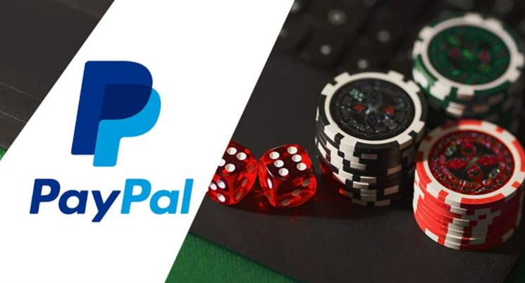 Logo Paypal online casino
